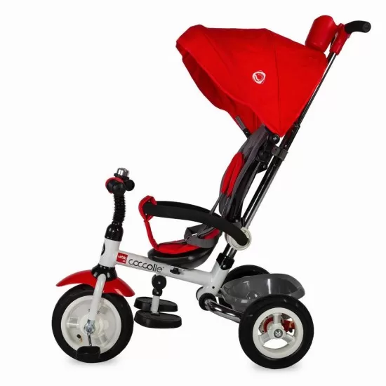 Tricicleta copii Coccolle Urbio Air Rosu Tricicleta copii Coccolle Urbio Air Rosu