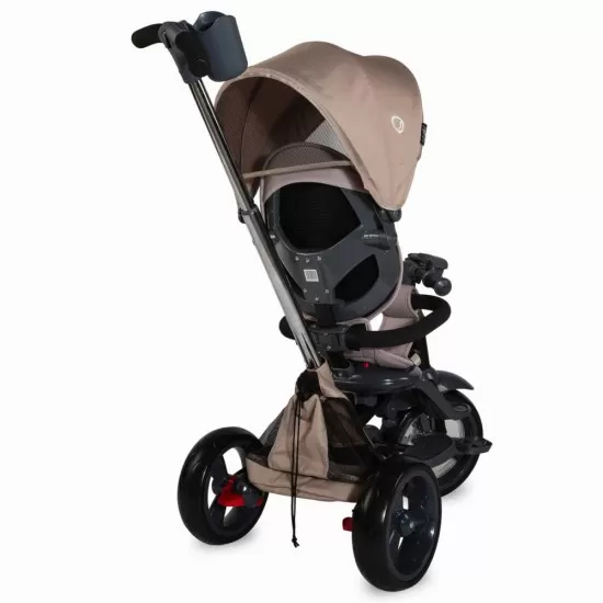 Tricicleta multifunctionala 4 in 1 cu sezut reversibil Coccolle Velo Bej Tricicleta multifunctionala 4 in 1 cu sezut reversibil Coccolle Velo Bej