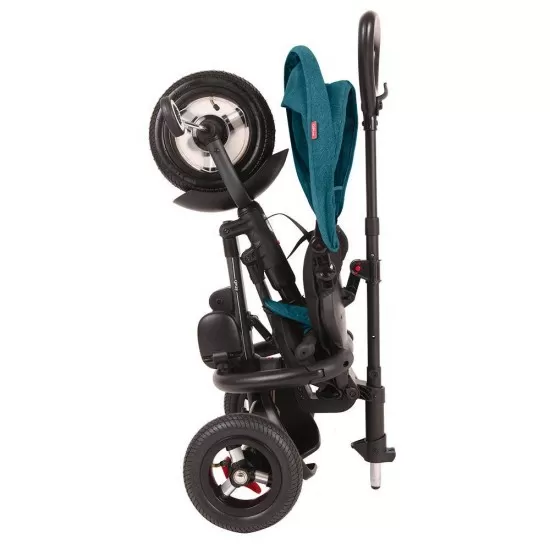 Tricicleta cu roti de cauciuc Qplay Rito Rubber Albastru Inchis Tricicleta cu roti de cauciuc Qplay Rito Rubber Albastru Inchis