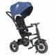 Tricicleta cu roti de cauciuc Qplay Rito Rubber Albastru Inchis Tricicleta cu roti de cauciuc Qplay Rito Rubber Albastru Inchis