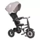 Tricicleta cu roti de cauciuc Qplay Rito Rubber Gri Tricicleta cu roti de cauciuc Qplay Rito Rubber Gri