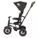 Tricicleta cu roti de cauciuc Qplay Rito Rubber Negru Tricicleta cu roti de cauciuc Qplay Rito Rubber Negru