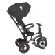 Tricicleta cu roti de cauciuc Qplay Rito Rubber Negru Tricicleta cu roti de cauciuc Qplay Rito Rubber Negru