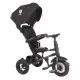 Tricicleta cu roti de cauciuc Qplay Rito Rubber Negru Tricicleta cu roti de cauciuc Qplay Rito Rubber Negru