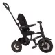 Tricicleta cu roti de cauciuc Qplay Rito Rubber Negru Tricicleta cu roti de cauciuc Qplay Rito Rubber Negru