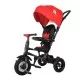 Tricicleta cu roti de cauciuc Qplay Rito Rubber Rosu Tricicleta cu roti de cauciuc Qplay Rito Rubber Rosu