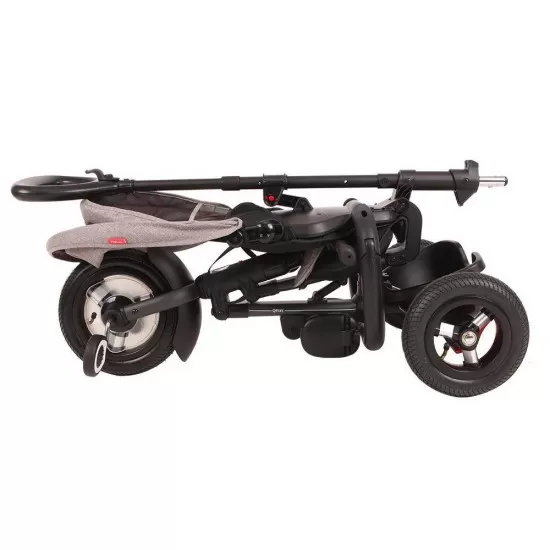 Tricicleta cu roti de cauciuc Qplay Rito Rubber Rosu Tricicleta cu roti de cauciuc Qplay Rito Rubber Rosu