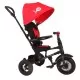Tricicleta cu roti de cauciuc Qplay Rito Rubber Rosu Tricicleta cu roti de cauciuc Qplay Rito Rubber Rosu