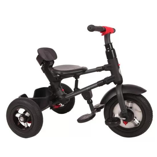 Tricicleta cu roti de cauciuc Qplay Rito Rubber Rosu Tricicleta cu roti de cauciuc Qplay Rito Rubber Rosu