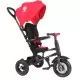 Tricicleta cu roti de cauciuc Qplay Rito Rubber Rosu Tricicleta cu roti de cauciuc Qplay Rito Rubber Rosu