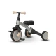 Tricicleta evolutiva pliabila cu maner parental Qplay Stager Argintiu