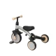 Tricicleta evolutiva pliabila cu maner parental Qplay Stager Argintiu