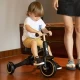 Tricicleta evolutiva pliabila cu maner parental Qplay Stager Platinum