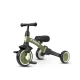Tricicleta evolutiva pliabila cu maner parental Qplay Stager Verde