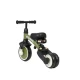 Tricicleta evolutiva pliabila cu maner parental Qplay Stager Verde
