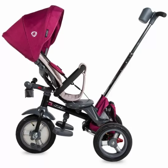 Tricicleta multifunctionala 4 in 1 cu sezut reversibil Coccolle Velo Air Violet