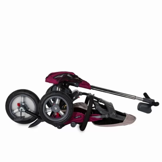 Tricicleta multifunctionala 4 in 1 cu sezut reversibil Coccolle Velo Air Violet