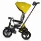 Tricicleta multifunctionala 4 in 1 cu sezut reversibil Coccolle Velo Mustar