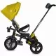 Tricicleta multifunctionala 4 in 1 cu sezut reversibil Coccolle Velo Mustar