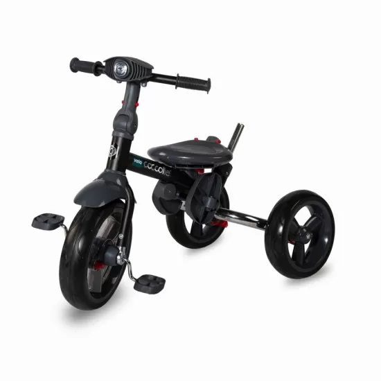 Tricicleta multifunctionala 4 in 1 cu sezut reversibil Coccolle Velo Mustar