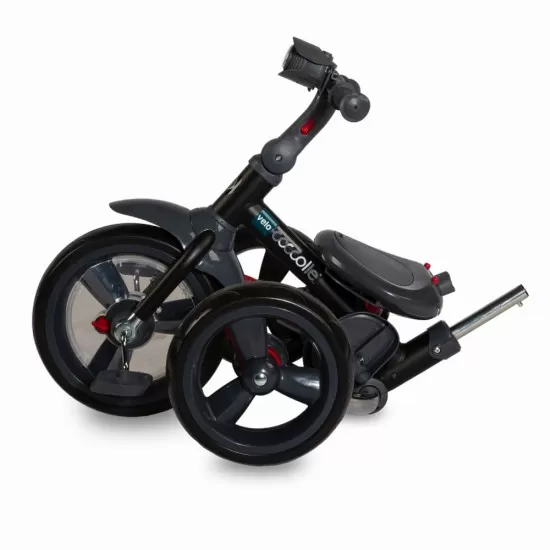 Tricicleta multifunctionala 4 in 1 cu sezut reversibil Coccolle Velo Mustar