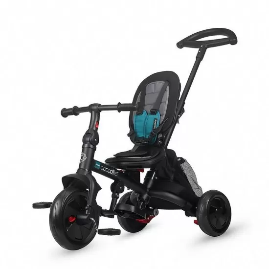 Tricicleta multifunctionala Coccolle Alegra Turquoise Tide