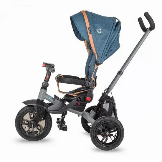 Tricicleta multifunctionala Coccolle Pianti True Blue