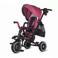 Tricicleta copii multifunctionala pliabila Coccolle Vispo Magenta
