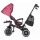 Tricicleta copii multifunctionala pliabila Coccolle Vispo Magenta