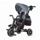 Tricicleta copii multifunctionala pliabila Coccolle Vispo Urban Grey
