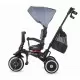 Tricicleta copii multifunctionala pliabila Coccolle Vispo Urban Grey