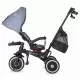 Tricicleta copii multifunctionala pliabila Coccolle Vispo Urban Grey