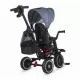 Tricicleta copii multifunctionala pliabila Coccolle Vispo Urban Grey