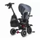 Tricicleta copii multifunctionala pliabila Coccolle Vispo Urban Grey