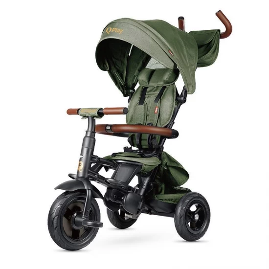 Tricicleta pliabila Qplay Rito Deluxe Verde-Maslina Tricicleta pliabila Qplay Rito Deluxe Verde-Maslina
