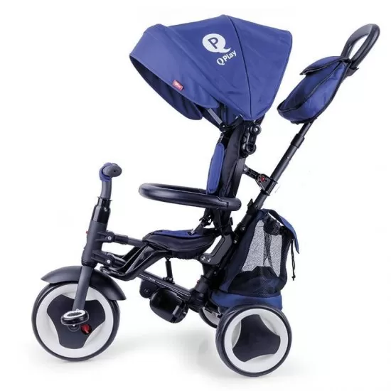 Tricicleta pliabila Qplay Rito+ Albastru