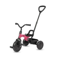Tricicleta pliabila cu maner parental Qplay Ant Plus Rose