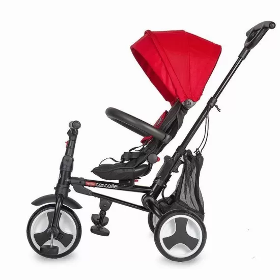 Tricicleta ultrapliabila cu roti cauciuc Coccolle Spectra Air Chili Pepper
