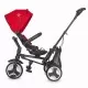 Tricicleta ultrapliabila cu roti cauciuc Coccolle Spectra Air Chili Pepper