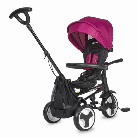 Tricicleta ultrapliabila cu roti cauciuc Coccolle Spectra Air Magenta Tricicleta ultrapliabila cu roti cauciuc Coccolle Spectra Air Magenta