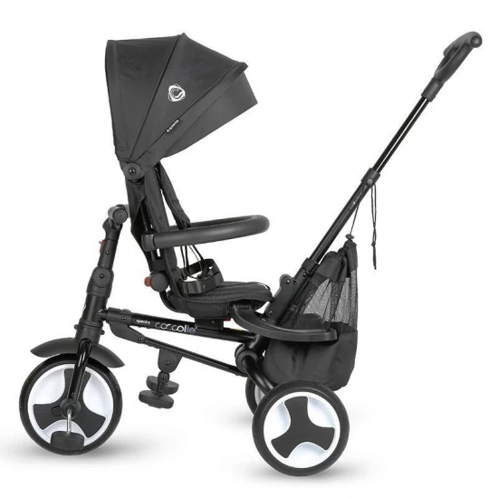 Tricicleta ultrapliabila Coccolle Spectra Plus Jet Black