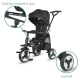 Tricicleta ultrapliabila Coccolle Spectra Plus Jet Black