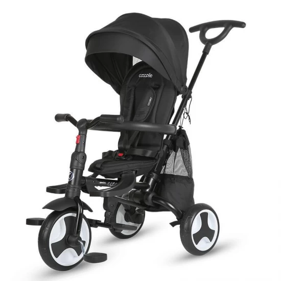 Tricicleta ultrapliabila Coccolle Spectra Plus Jet Black