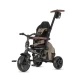 Tricicleta ultrapliabila cu scaun pivotant si copertina detasabila Qplay Comfo Max Bej inchis