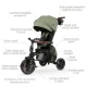 Tricicleta ultrapliabila cu scaun pivotant si copertina detasabila Qplay Comfo Max Verde