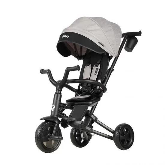 Tricicleta ultrapliabila Qplay Nova Niello Gri Tricicleta ultrapliabila Qplay Nova Niello Gri