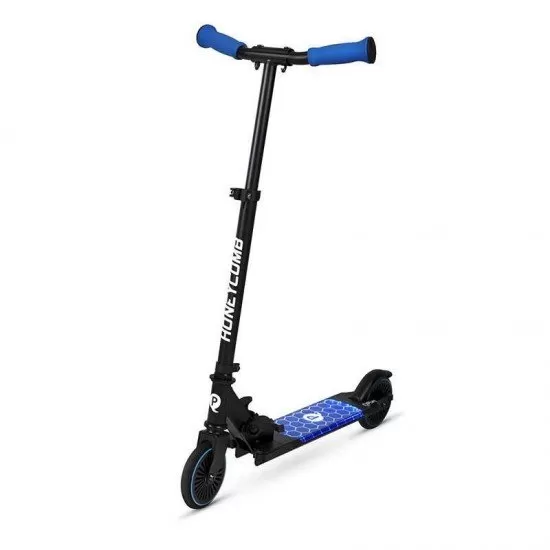 Trotineta LED QPlay Honeycomb Albastru Trotineta LED QPlay Honeycomb Albastru
