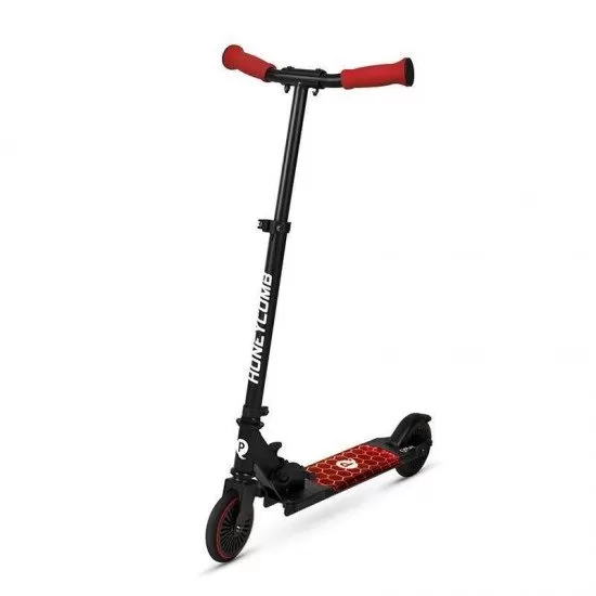 Trotineta LED Qplay Honeycomb Rosu Trotineta LED Qplay Honeycomb Rosu