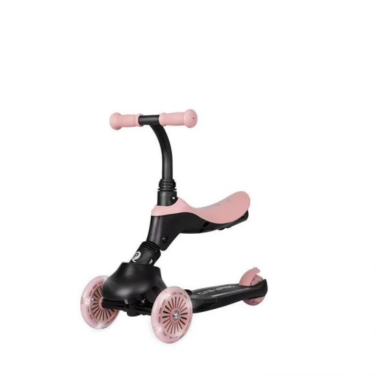 Trotineta multifunctionala 6 in 1 Qplay Sema Evo Roz