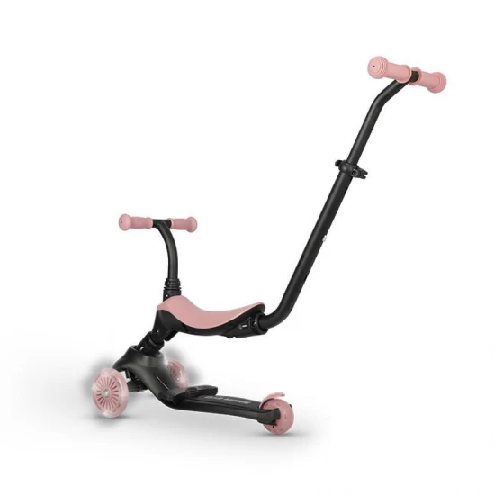 Trotineta multifunctionala 6 in 1 Qplay Sema Evo Roz